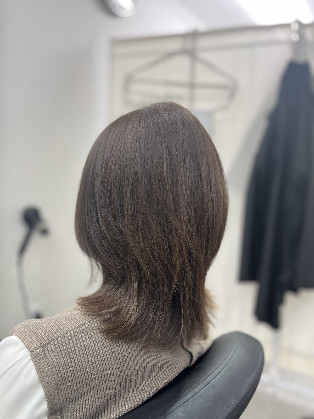 乾かすだけアフター